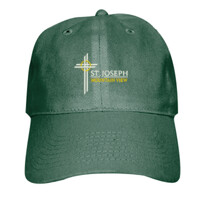 Adult Baseball Cap, Six Panel Twill, SJMV_White/Yellow