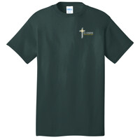  Adult T Shirt Short Sleeve, SJMV/White and Yellow