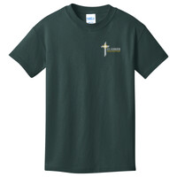 Youth Short Sleeve T Shirt, SJMV/White and Yellow
